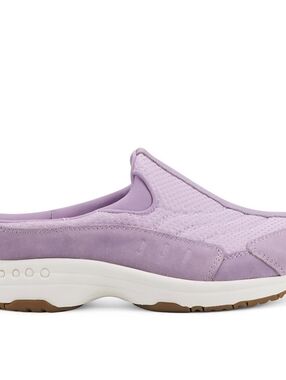 Easy-Spirit Traveltime Slip-On Comfort Mule - Lavender - Women Size 9W NIB